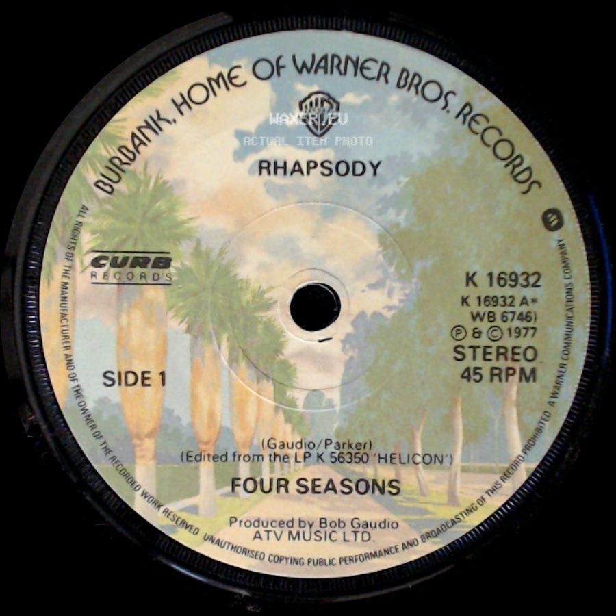 Four Seasons - Rhapsody / Unknown Title B side A