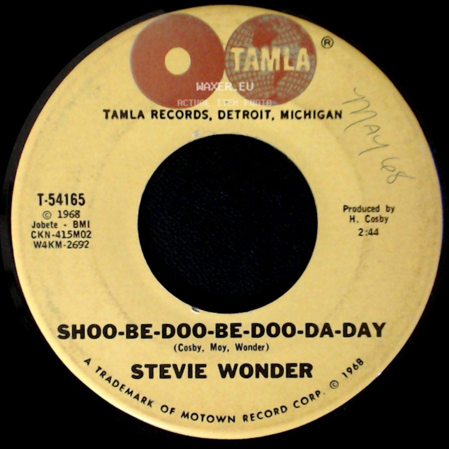 Stevie Wonder - Why Don't You Lead Me To Love / Shoo-Be-Doo-Be-Doo-Da-Day side B
