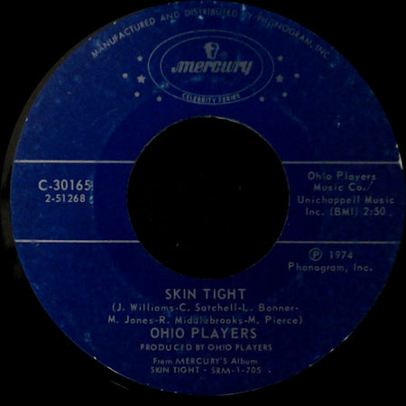 Ohio Players - Skin Tight / Jive Turkey (Part 1) side A