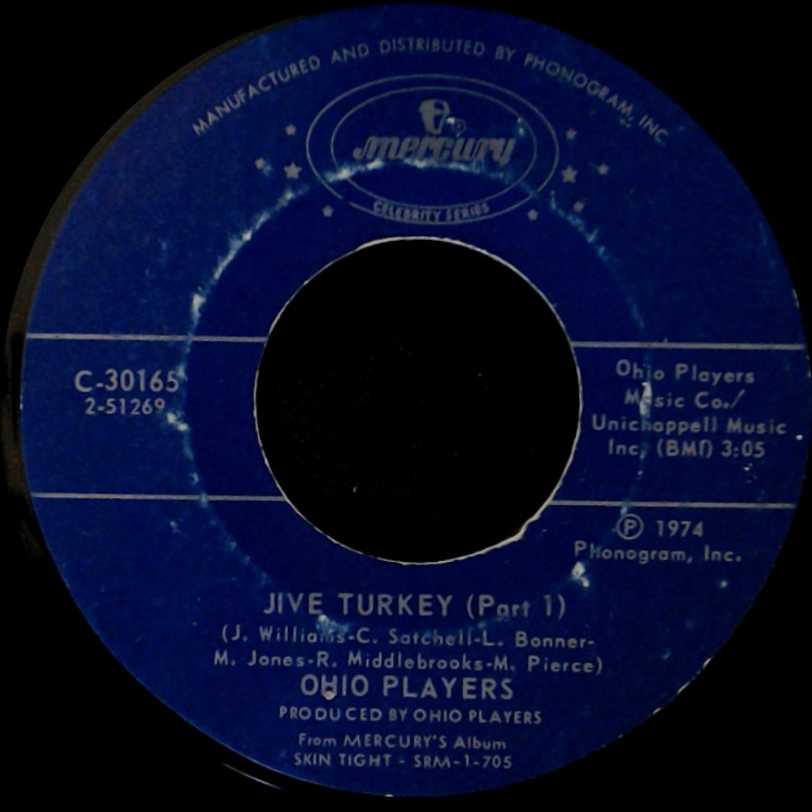 Ohio Players - Skin Tight / Jive Turkey (Part 1) side B