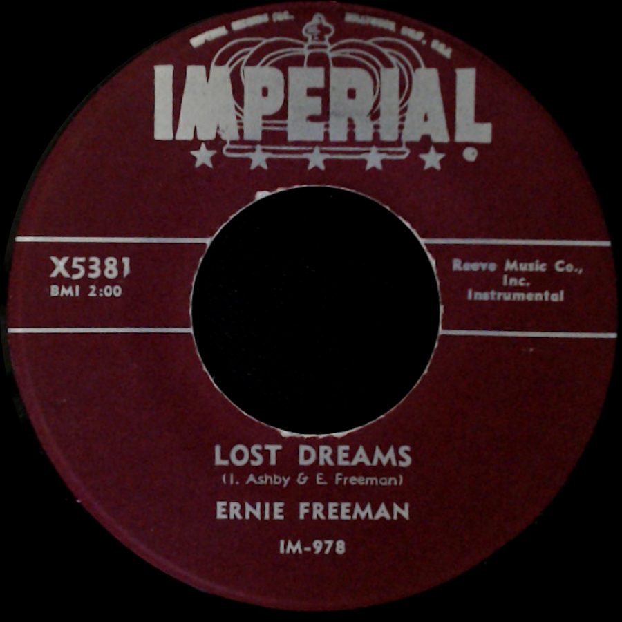 Ernie Freeman - Rockin' Around / Lost Dreams side B
