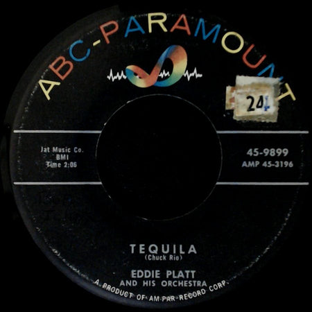 Eddie Platt And His Orchestra - Tequila / Popcorn side A