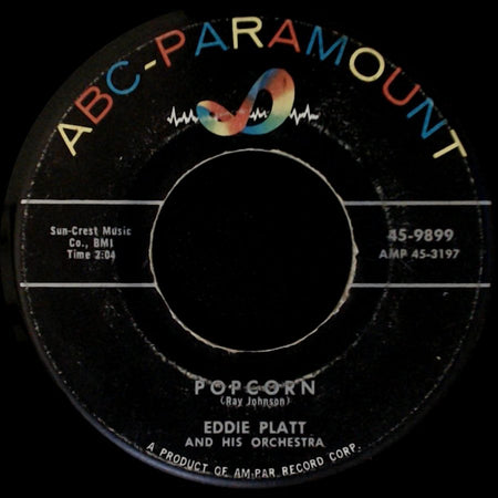 Eddie Platt And His Orchestra - Tequila / Popcorn side B