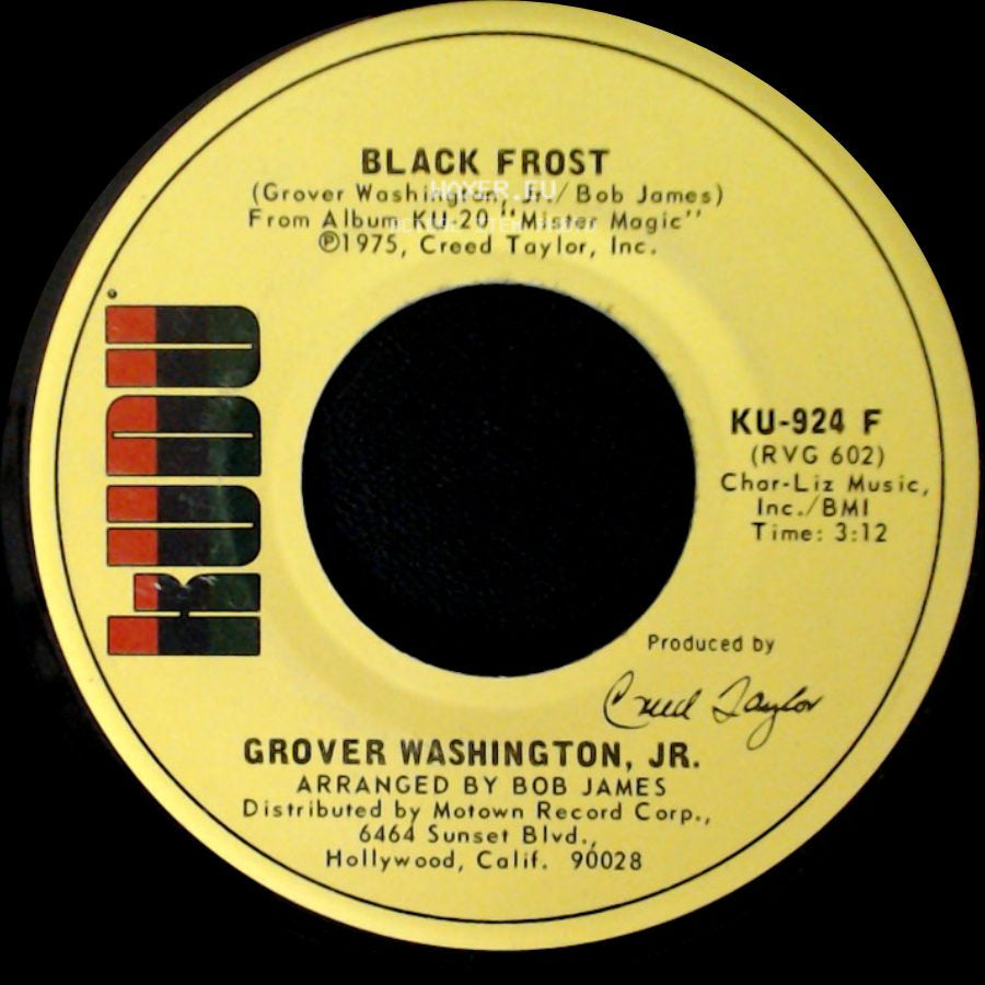 Grover Washington, Jr. - Black Frost / Mister Magic side A