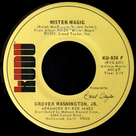 Grover Washington, Jr. - Black Frost / Mister Magic side B