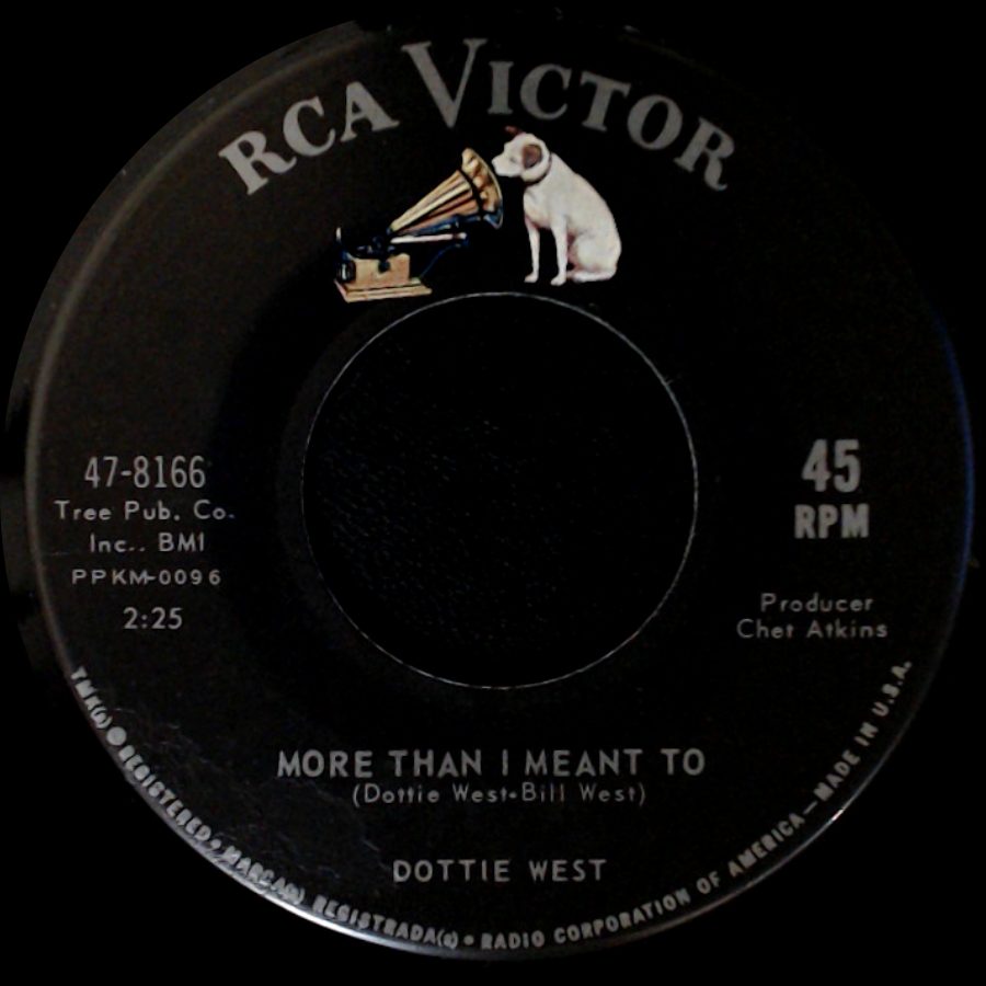 Dottie West - More Than I Meant To / Touch Me side A