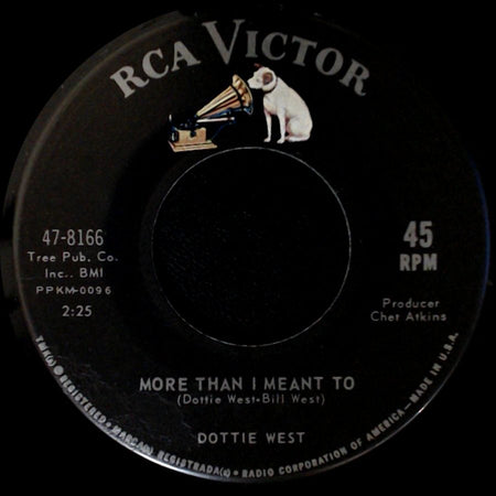 Dottie West - More Than I Meant To / Touch Me side A