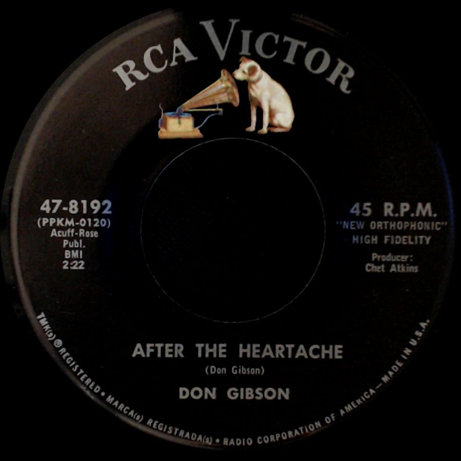 Don Gibson - After The Heartache / Anything New Gets Old side A