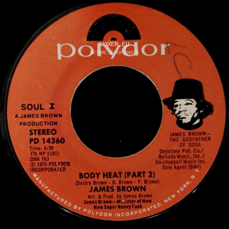 James Brown - Body Heat (Part 2) / Body Heat (Part 1) side A