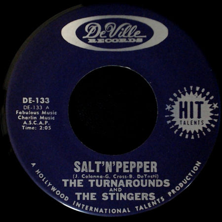 The Turnarounds And The Stingers - Salt'n'pepper / Hollywood side A