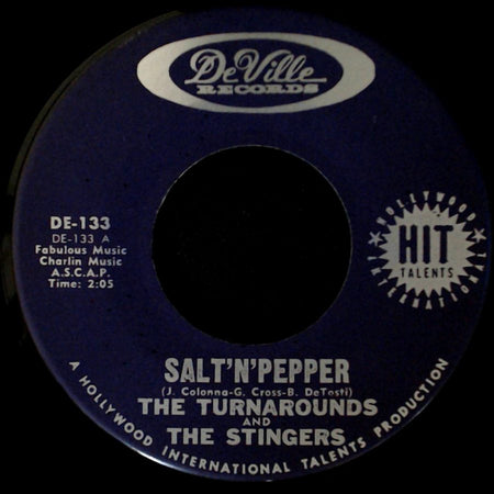 The Turnarounds And The Stingers - Salt 'n' Pepper / Hollywood side A