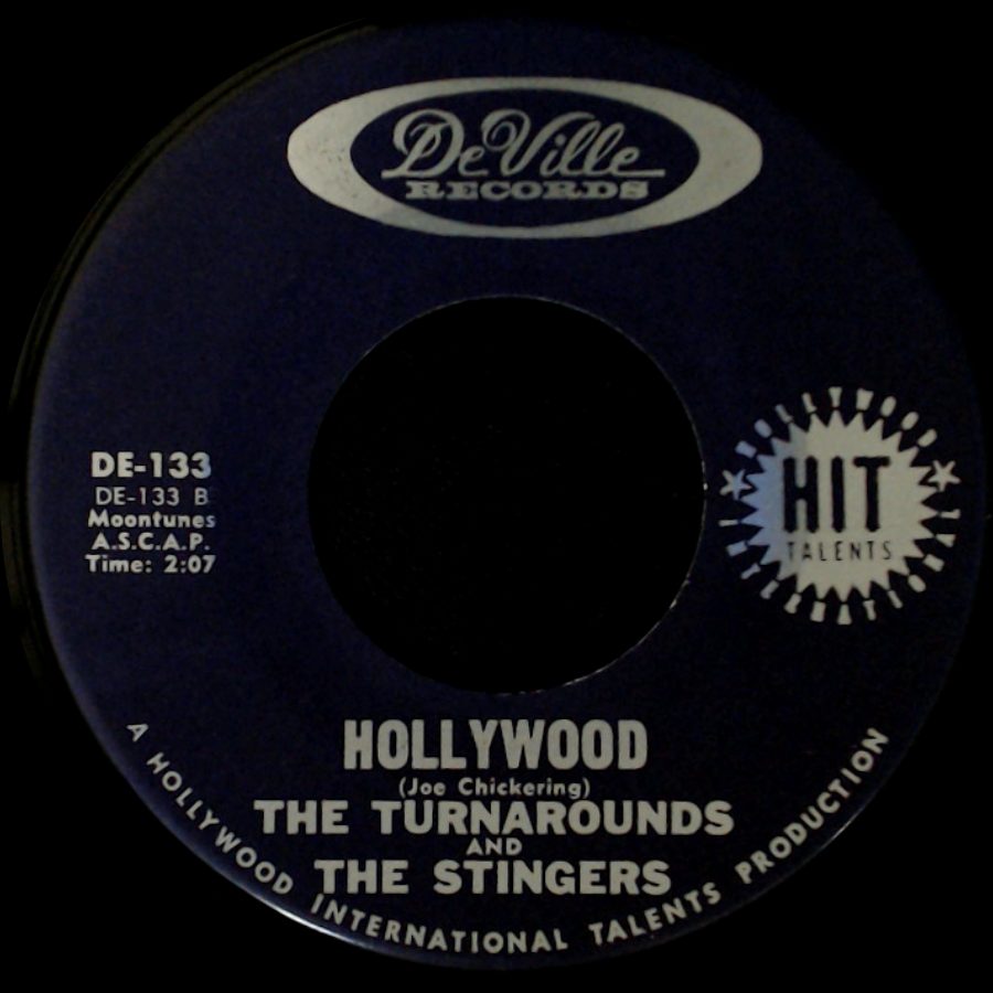 The Turnarounds And The Stingers - Salt 'n' Pepper / Hollywood side B
