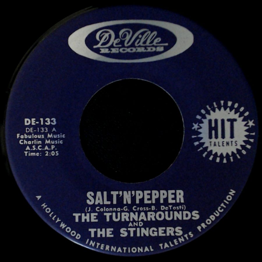 The Turnarounds And The Stingers - Salt'n'pepper / Hollywood side A