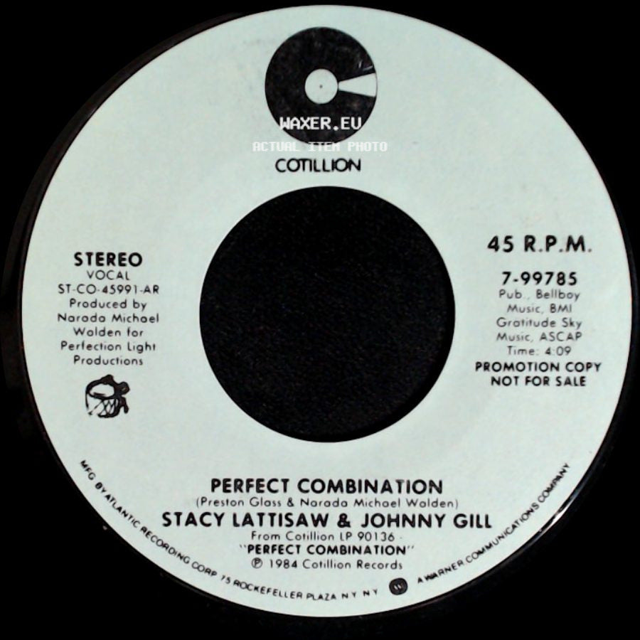 Stacy Lattisaw & Johnny Gill - Perfect Combination / Perfect Combination side B