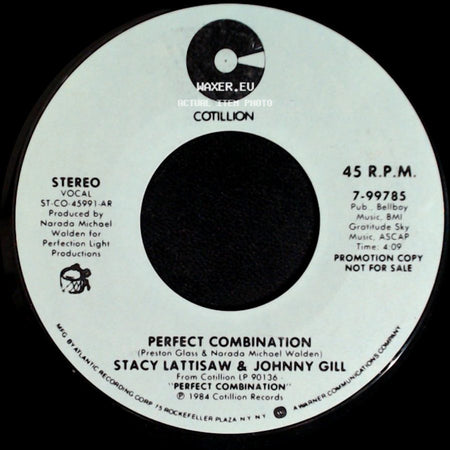 Stacy Lattisaw & Johnny Gill - Perfect Combination / Perfect Combination side B