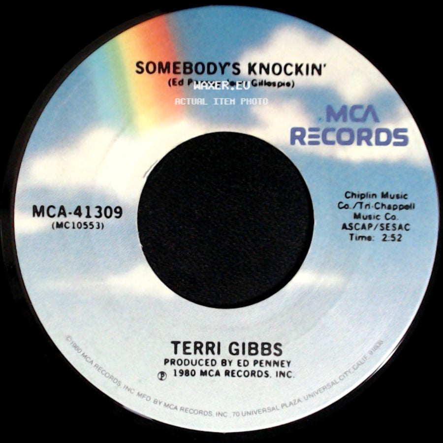 Terri Gibbs - Somebody's Knockin' / Some Days It Rains All Night Long side A