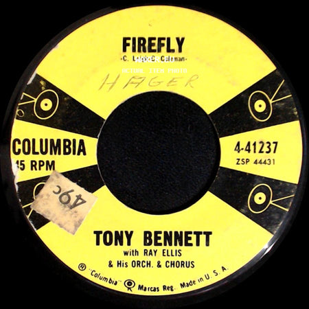 Tony Bennett With Ray Ellis & His Orch. & Chorus - The Night That Heaven Fell / Firefly side B