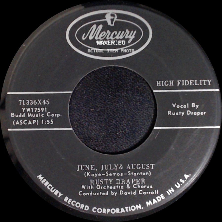 Rusty Draper - Chicken-Pickin' Hawk / June, July & August side B