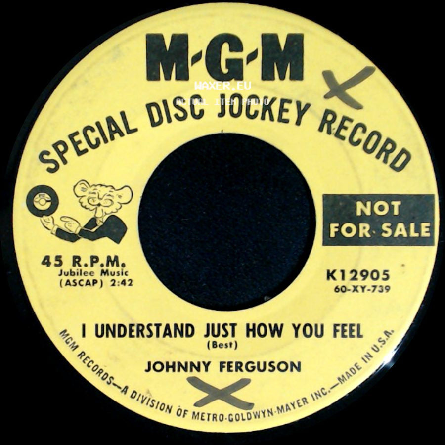 Johnny Ferguson - I Understand Just How You Feel / Flutter Flutter side A