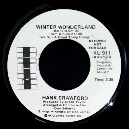 Hank Crawford - Winter Wonderland / The Christmas Song side A