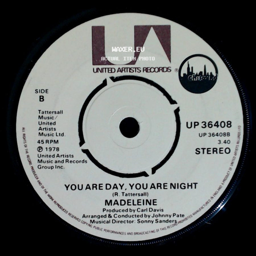 Madeleine - I Love Makin' Love To You / You Are Day, You Are Night side B