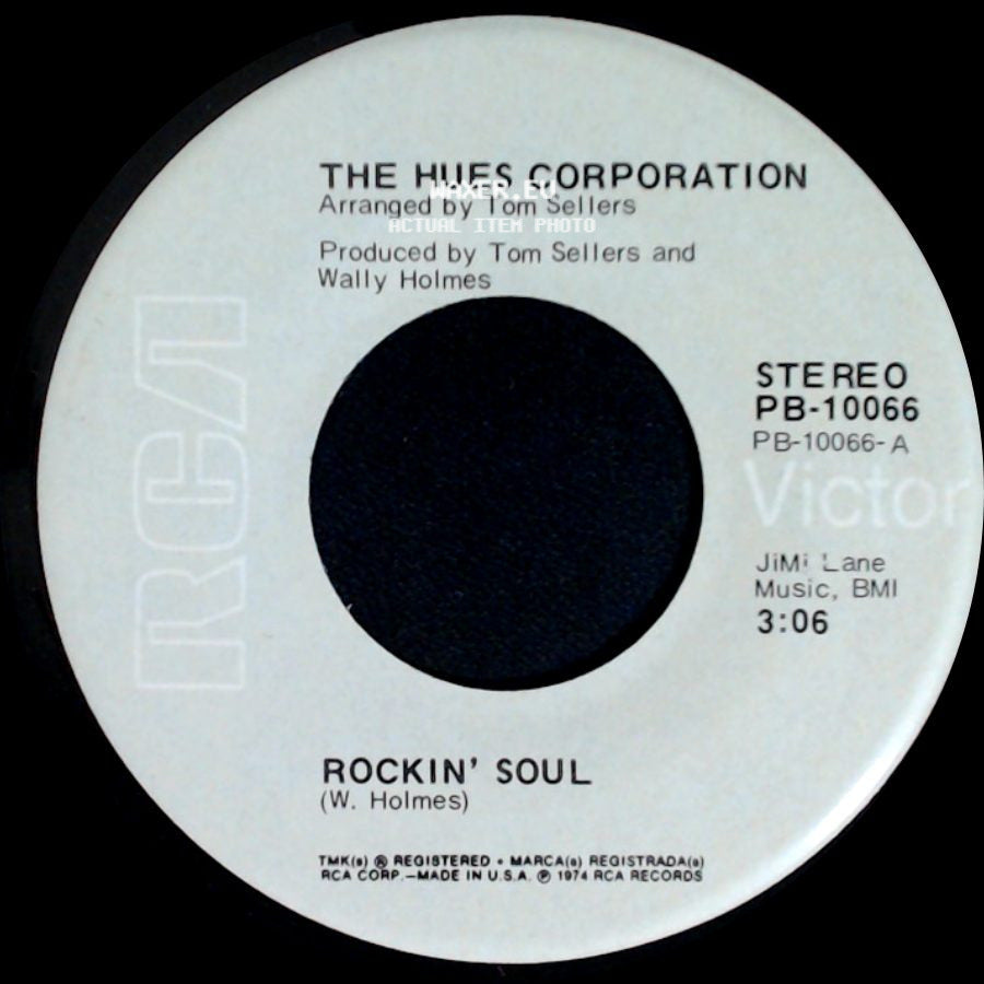 The Hues Corporation - Rockin' Soul / Go To The Poet side A