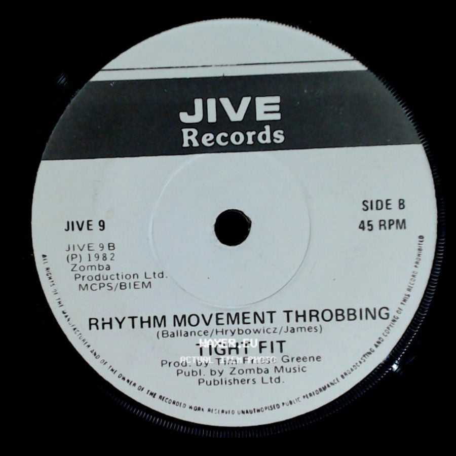 Tight Fit / Rhythm Movement Throbbing - The Lion Sleeps Tonight / Tight Fit side B