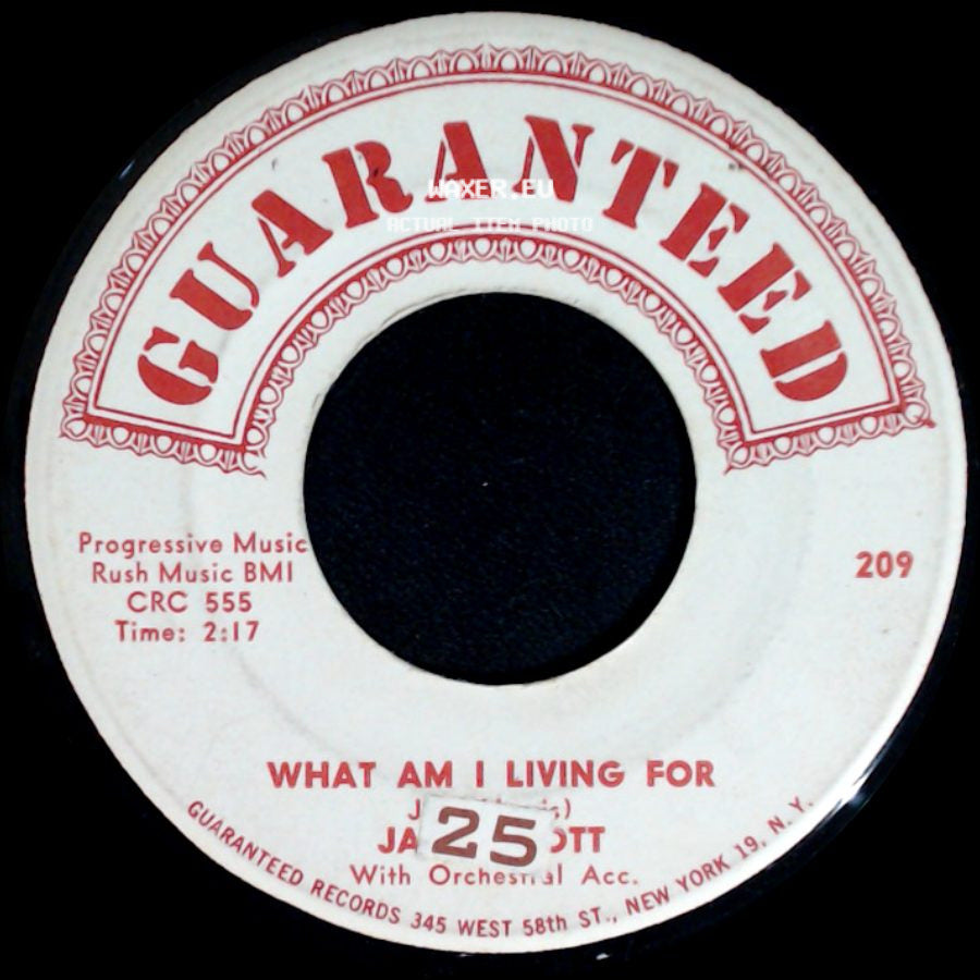 Jack Scott - What Am I Living For / Indiana Waltz side A