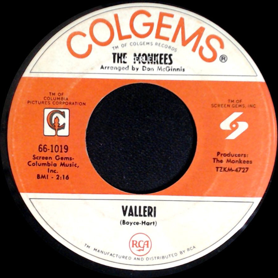 The Monkees - Valleri / Tapioca Tundra side A