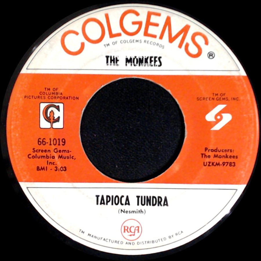 The Monkees - Valleri / Tapioca Tundra side B