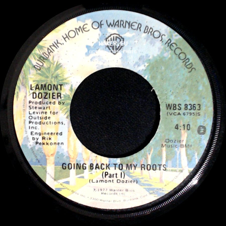 Lamont Dozier - Going Back To My Roots (Part Ii) / Going Back To My Roots (Part I) side B
