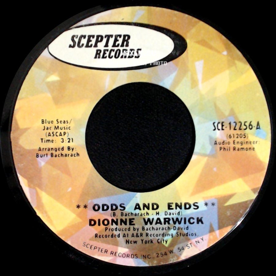 Dionne Warwick - Odds And Ends / As Long As There's An Apple Tree side A