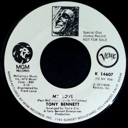 Tony Bennett - O Sole Mio / My Love side B