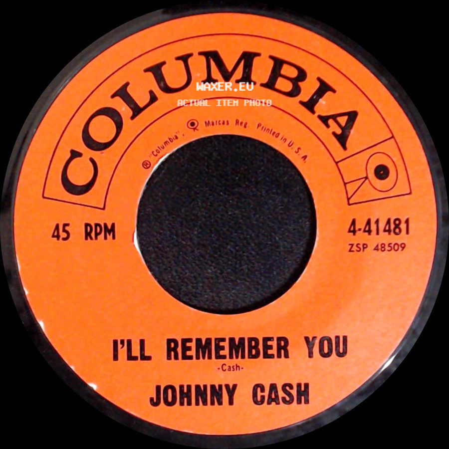 Johnny Cash - The Little Drummer Boy / I'll Remember You side B
