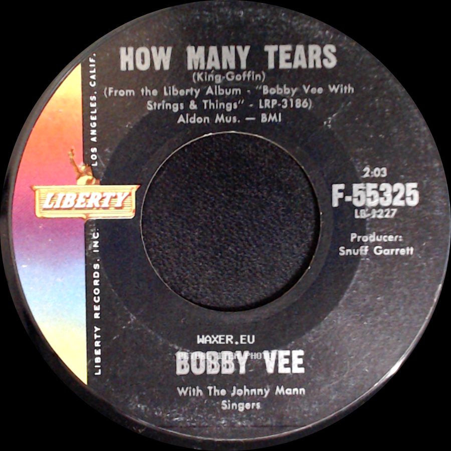 Bobby Vee - How Many Tears / Baby Face side A