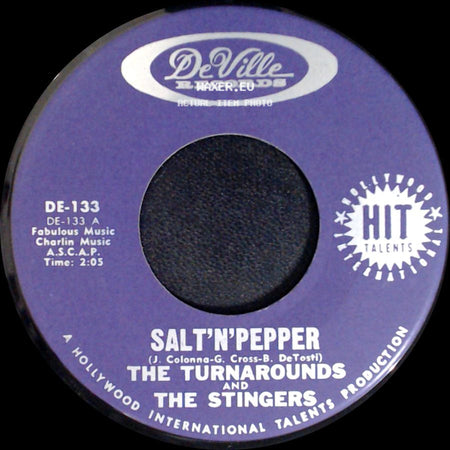 The Turnarounds And The Stingers - Salt'n'pepper / Hollywood side A