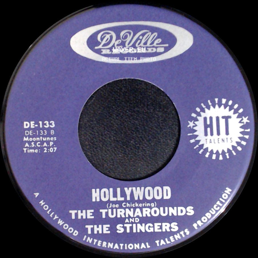 The Turnarounds And The Stingers - Salt'n'pepper / Hollywood side B