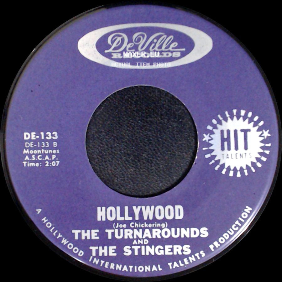 The Turnarounds And The Stingers - Salt'n'pepper / Hollywood side B