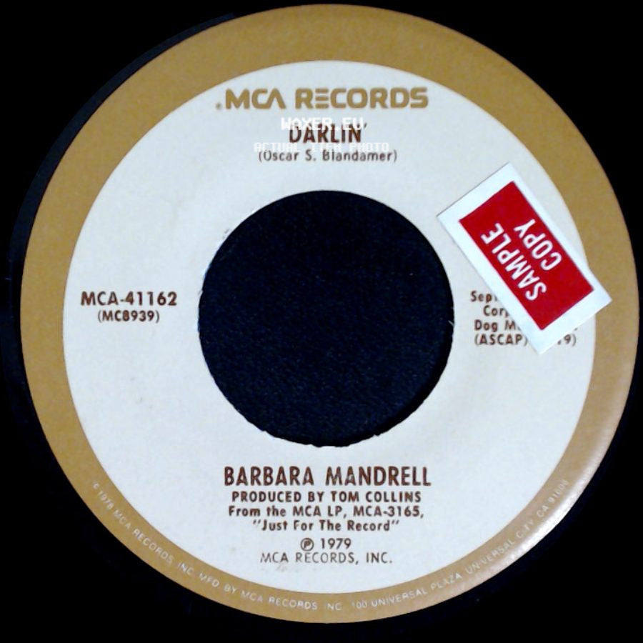 Barbara Mandrell - Years / Darlin' side B