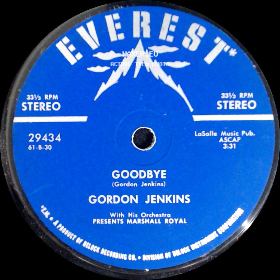 Gordon Jenkins - Goodbye / Battle Royal side A