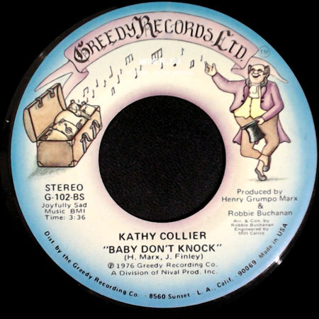 Kathy Collier - Baby Don't Knock / Nasty side A