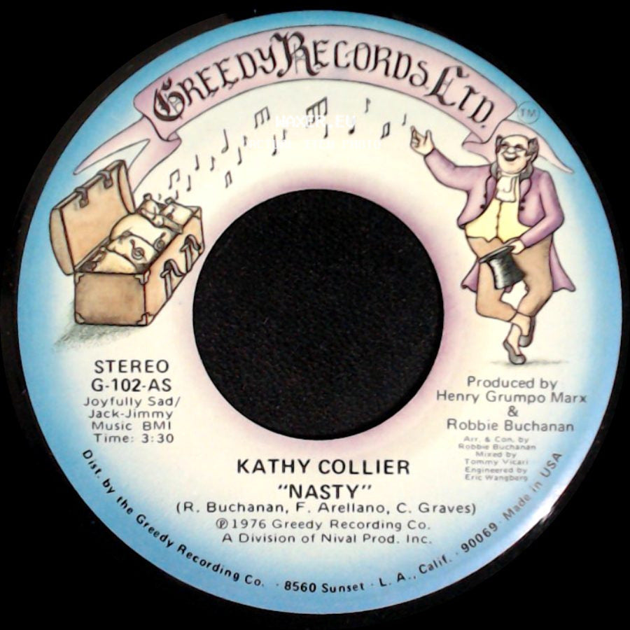 Kathy Collier - Nasty / Baby Don't Knock side A