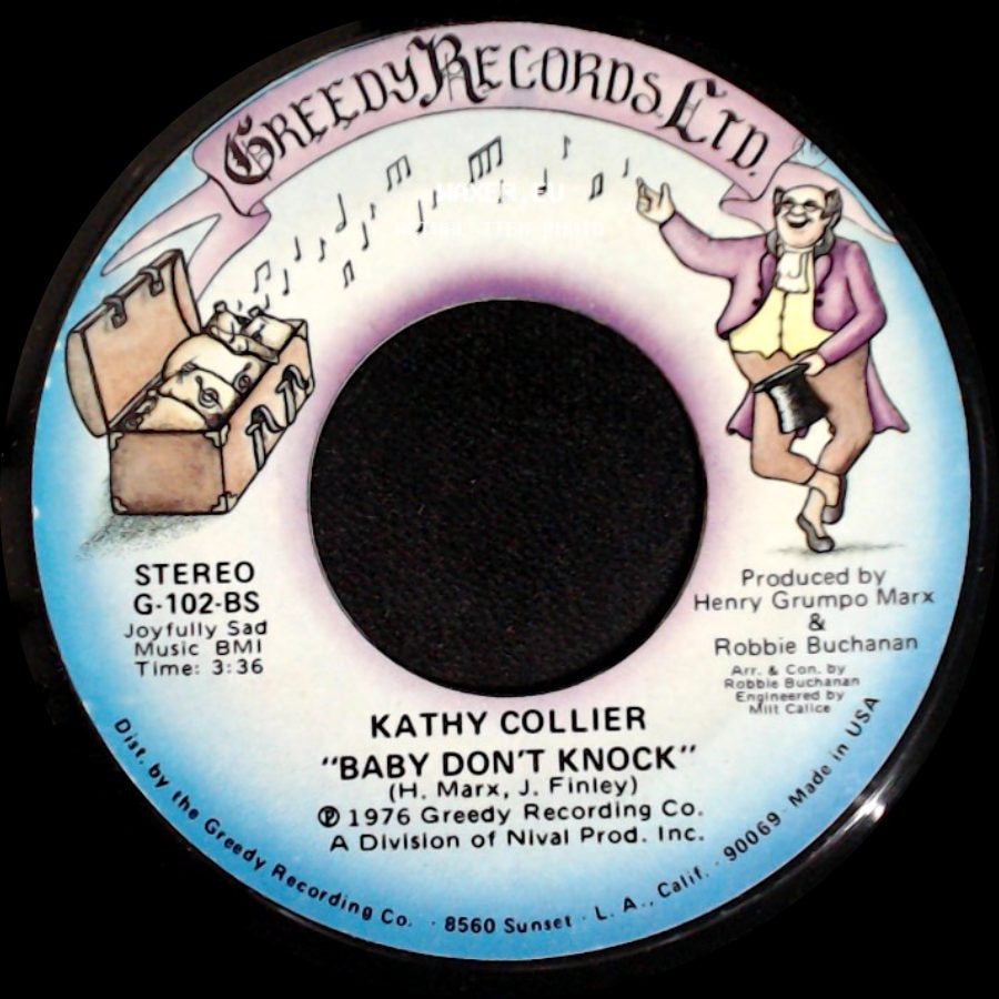 Kathy Collier - Baby Don't Knock / Nasty side A