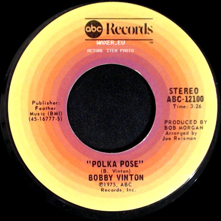 Bobby Vinton - Wooden Heart / Polka Pose side B