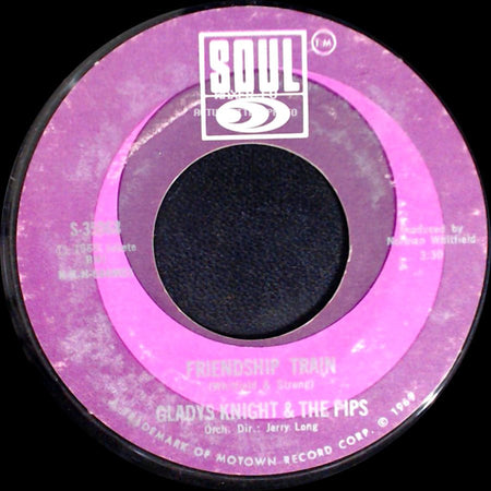 Gladys Knight & The Pips - Friendship Train / Friendship Train side B