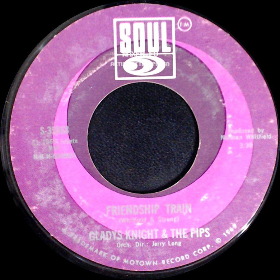 Gladys Knight & The Pips - Friendship Train / Friendship Train side B