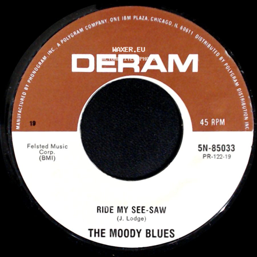 The Moody Blues - Voices In The Sky / Ride My See-Saw side B