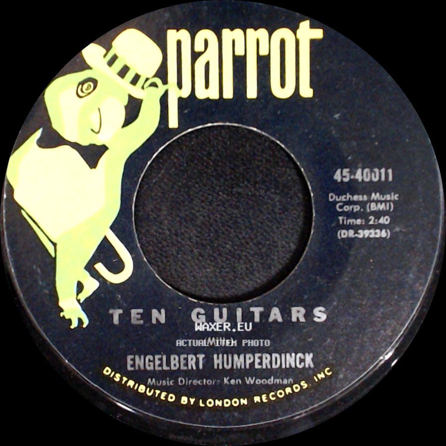 Engelbert Humperdinck - Ten Guitars / Release Me (And Let Me Love Again) side A