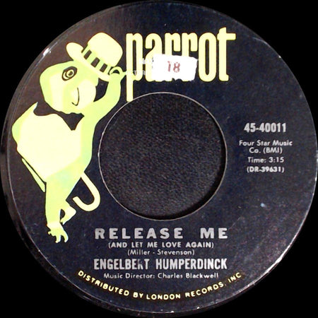 Engelbert Humperdinck - Ten Guitars / Release Me (And Let Me Love Again) side B