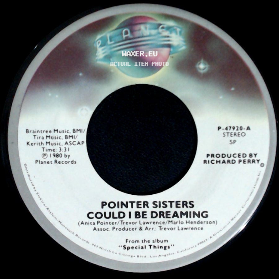 Pointer Sisters - Could I Be Dreaming / Evil side A